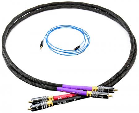Кабель межблочный аудио Tellurium Q Black II Phono RCA 1.5m