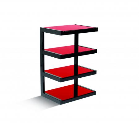 Подставка под аппаратуру NorStone ESSE HiFi black/red