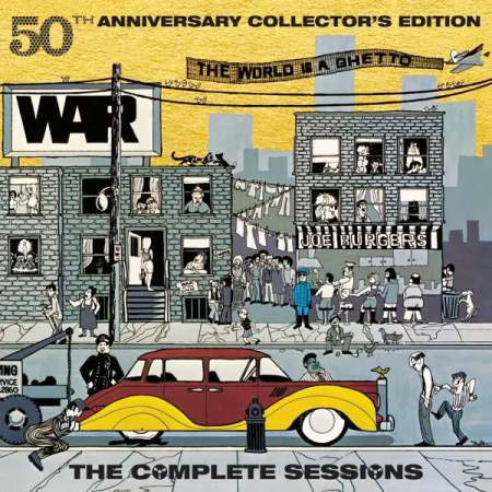 Виниловая пластинка War -  The World Is A Ghetto (The Complete Sessions) (Box) (Black Vinyl 5LP)