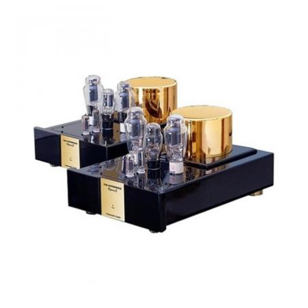 Ламповый усилитель Trafomatic Audio Reference 300B mono (black gloss/gold finish)
