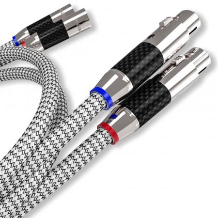 Кабель межблочный аудио Ricable Invictus XLR Reference 2 x 1 m (RX1)