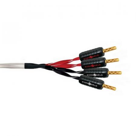 Акустический кабель Wire World Luna 8 Biwire Speaker Cable 2.5m Pair (BAN-BAN) (LUB2.5MB-8)