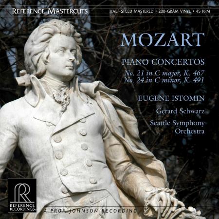 Виниловая пластинка Eugene Istomin - Mozart: Piano Concertos No.21 & 24 (Analogue) (Black Vinyl 2LP)