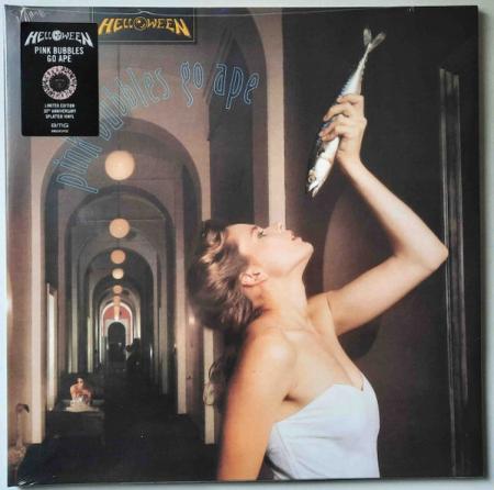Виниловая пластинка Helloween - Pink Bubbles Go Ape (Coloured Vinyl LP)