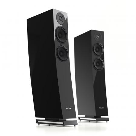 Напольная акустика PYLON AUDIO Jasper 23 Active Black HG Gloss Lacquer