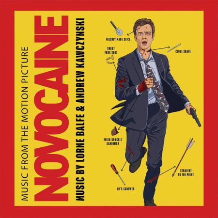 Виниловая пластинка OST - Novocaine (Lorne Balfe & Andrew Kawczynski) (Red/Yellow Split Vinyl LP)