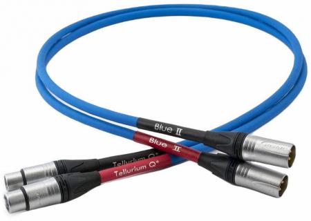 Кабель межблочный аудио Tellurium Q Blue II XLR 1.0м