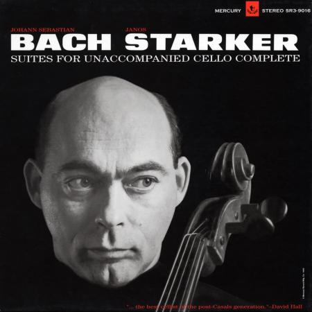 Виниловая пластинка Janos Starker - Bach: Suites For Unaccompanied Cello Complete (Box) (Analogue) (Black Vinyl 3LP)