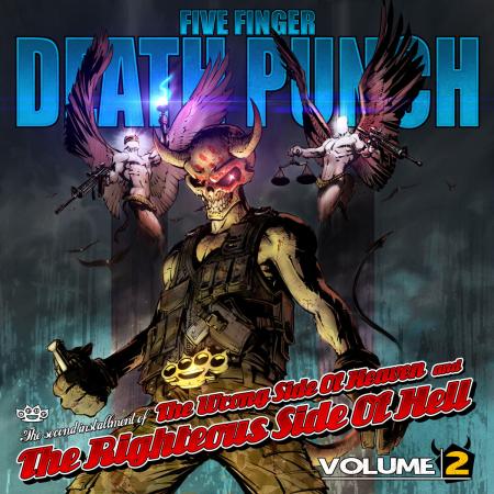 Виниловая пластинка Five Finger Death Punch - Wrong Side Of Heaven And The Righteous Side Of Hell Vol.2 (Limited Gold Vinyl 2LP)