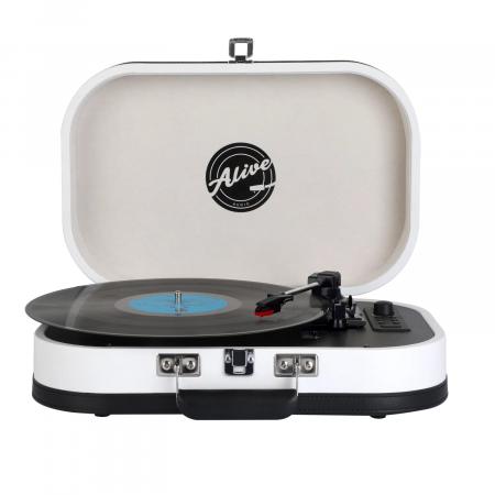 Проигрыватель винила Alive Audio VINTAGE Lady White Bluetooth