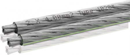 Акустический кабель Oehlbach Silverline Speaker Cable 2x4 mm 100m (D1C1020)