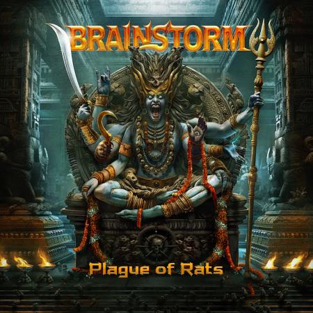 Виниловая пластинка Brainstorm - Plague Of Rats (Indian Sun Marbled Vinyl LP)