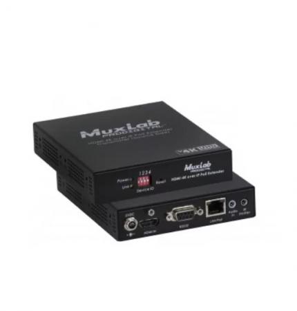 Приемник-декодер 4K Over IP, с PoE MuxLab 500758-RX