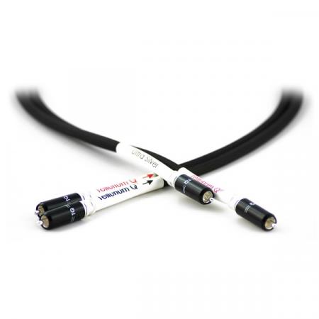 Кабель межблочный аудио Tellurium Q Ultra Silver RCA 1.5m