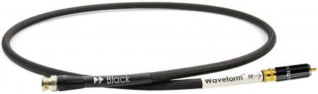Межблочный цифровой кабель Tellurium Q Black Waveform hq Digital RCA/BNC, 1.0м