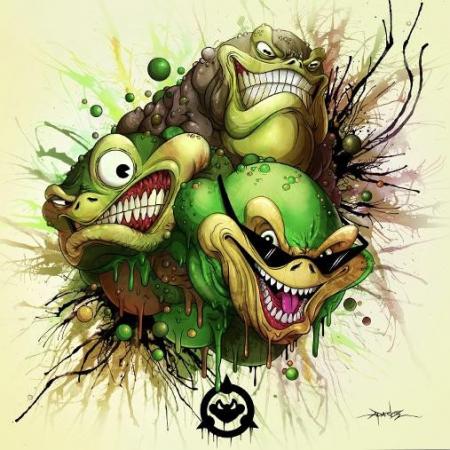 Виниловая пластинка OST - Battletoads: Smash Hits (Toadally Pink Vinyl 2LP, 3D Pop-Up Gatefold)