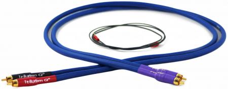 Кабель межблочный аудио Tellurium Q Blue II Phono RCA 1.0m