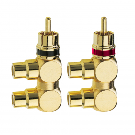 Переходник In-Akustik Premium RCA F-Adapter 2-Set #0080421