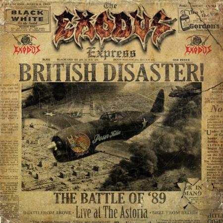 Виниловая пластинка Exodus -  British Disaster: The Battle Of '89 (Gold Vinyl 2LP)