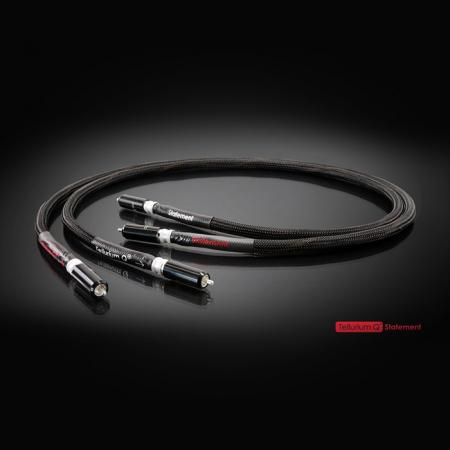 Кабель межблочный аудио Tellurium Q Statement RCA-RCA 1.0 м