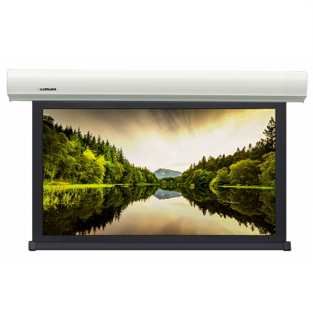 Экран с электроприводом Lumien [LMBC-100109] Master Business Control 261х394 см (раб.область 240х384 см) (178") Matte White