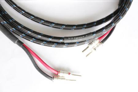 Акустический кабель DH Labs Q-10 Signature speaker cable single wire(2x2), locking banana 2,5m