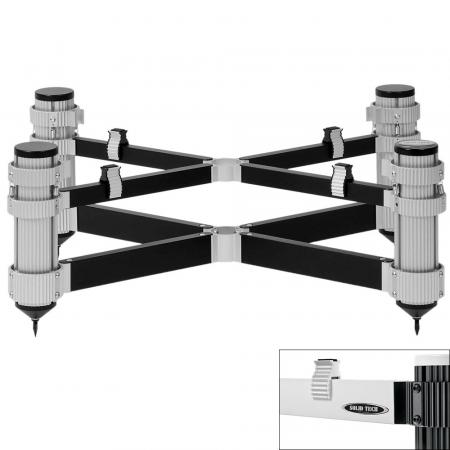 Подставка под Hi-Fi компоненты Solid Tech Rack of Silence 1 Reference White/Black
