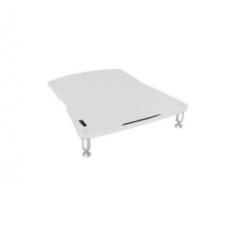 Модуль стойки под Hi-Fi Bassocontinuo VIELLA 2.1 Inside White bottom shelf (ножки белые)