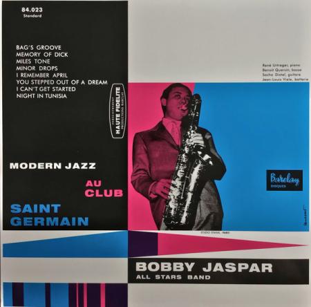 Виниловая пластинка Bobby Jaspar - Modern Jazz Au Club Saint Germain (Analogue) (Black Vinyl LP)