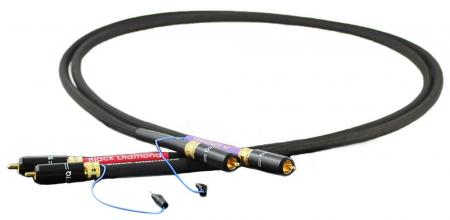 Кабель межблочный аудио Tellurium Q Black Diamond Phono RCA 2.0m