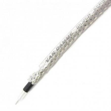 Кабель инструментальный Van Damme студийный гитарный кабель Silver Session Grade Hi-Cap 125pF (268-904-125)