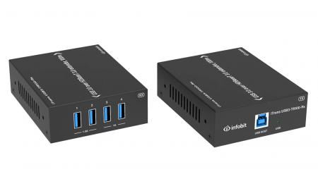 Удлинитель сигнала USB Infobit iTrans USB3-TR100