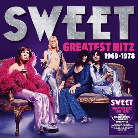 Виниловая пластинка The Sweet - Greatest Hitz (1969 - 1978) (Translucent Violet & Pink Vinyl 2LP)