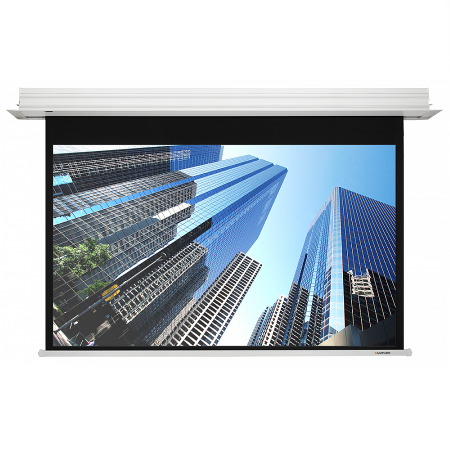 Встраиваемый экран с электроприводом Lumien [LMRC-100209] Master Recessed Control 274х398 см (раб.область 243x388 см) (180") Matte White