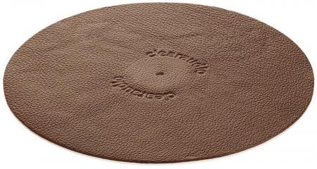 Слипмат Clearaudio Leather mat brown