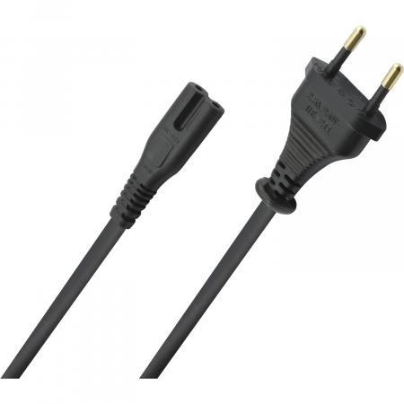 Сетевой кабель Oehlbach PERFORMANCE Powercord C7, 5.0m black (D1C17048)