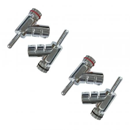 Разъем Wire World Silver Locking Banana Plug (BANLK04) (4шт)