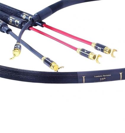 Кабель акустический Purist Audio Design 25th Anniversary Speaker Cable 2.5m (banana) Luminist Revision