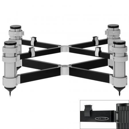 Подставка под Hi-Fi компоненты Solid Tech Rack of Silence 1 Reference Black/Black