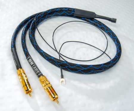 Кабель межблочный аудио DH Labs Dimension Phono interconnect 5pin(straight) - 2RCA 1,5m