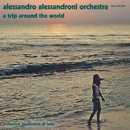 Виниловая пластинка Alessandro Alessandroni - A Trip Around The World (Coloured Vinyl LP)