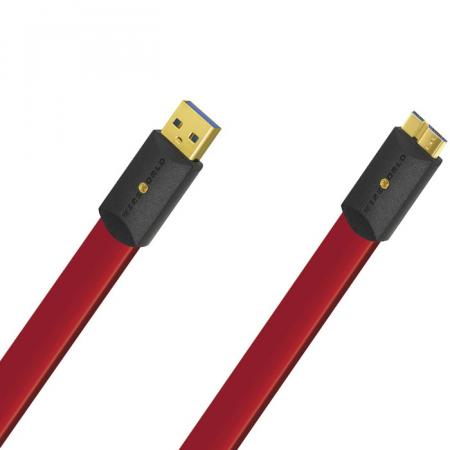 Кабель Wire World Starlight 8 USB 3.0 A-Micro B Flat Cable 2.0m (S3AM2.0M-8)