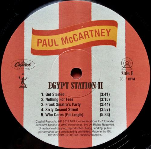 Виниловая пластинка McCartney, Paul, Egypt Station (deluxe)