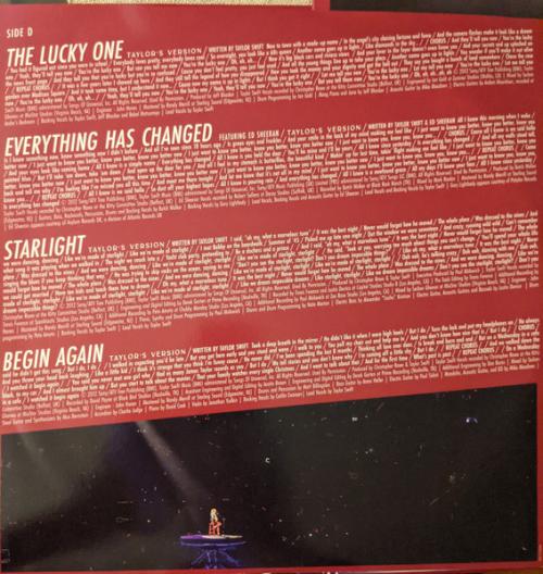 Виниловая пластинка Taylor Swift - Red (Taylor's Version) (Black Vinyl 4LP)