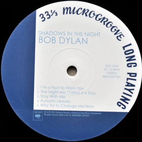 Виниловая пластинка Bob Dylan SHADOWS IN THE NIGHT (LP+CD/180 Gram)