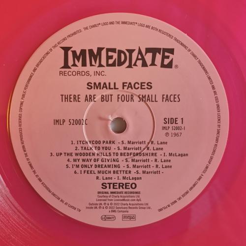 Виниловая пластинка Small Faces - There Are But Four Small Faces (Coloured Vinyl LP)