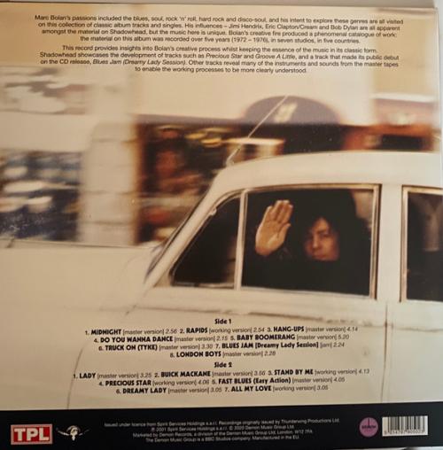 Виниловая пластинка T. Rex - Shadowhead (Black Vinyl LP)