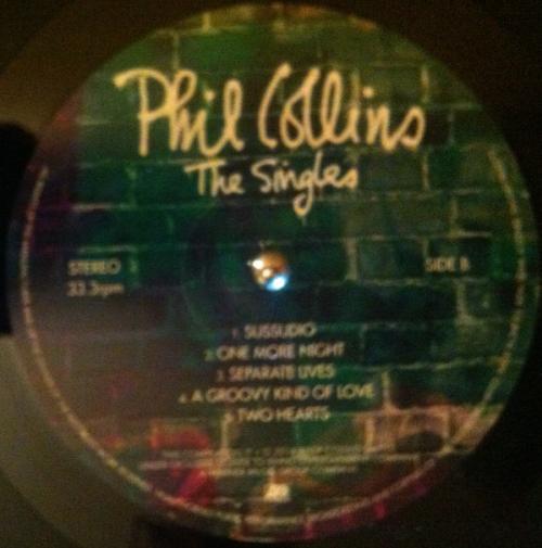 Виниловая пластинка WM Phil Collins The Singles (Black Vinyl)