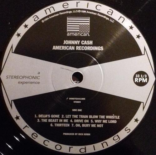 Виниловая пластинка Cash, Johnny, American Recordings