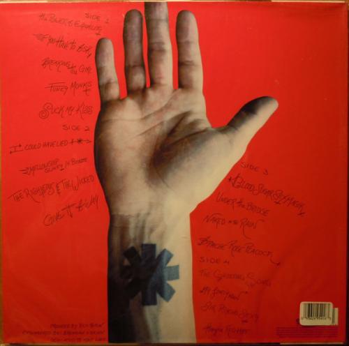 Виниловая пластинка WM Red Hot Chili Peppers Blood Sugar Sex Magik (180 Gram/Remastered)